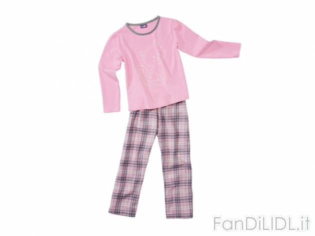 Pigiama da bambina Lupilu, prezzo 5,99 &#8364; per Alla confezione 
- Pantaloni ...