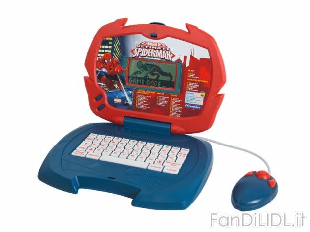 Computer educativo parlante “Hello Kitty, Spiderman” , prezzo 22,99 &#8364; ...