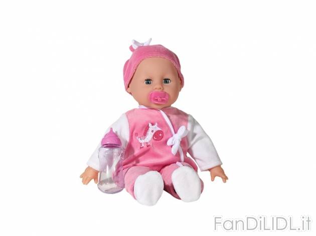 Bambola , prezzo 12,99 &#8364; per Alla confezione 
- Disponibile in due diversi ...