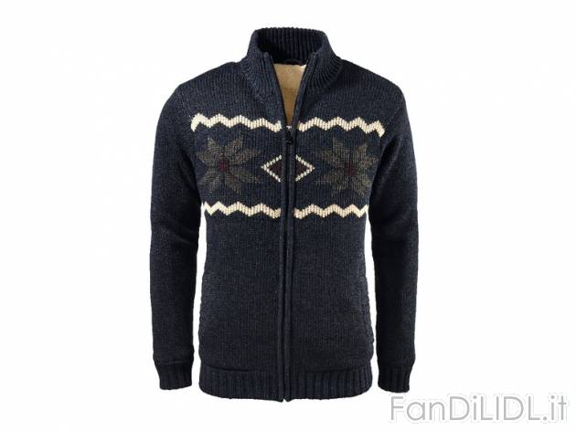 Cardigan da uomo Livergy, prezzo 19,99 &#8364; per Alla confezione 
- Con fodera ...