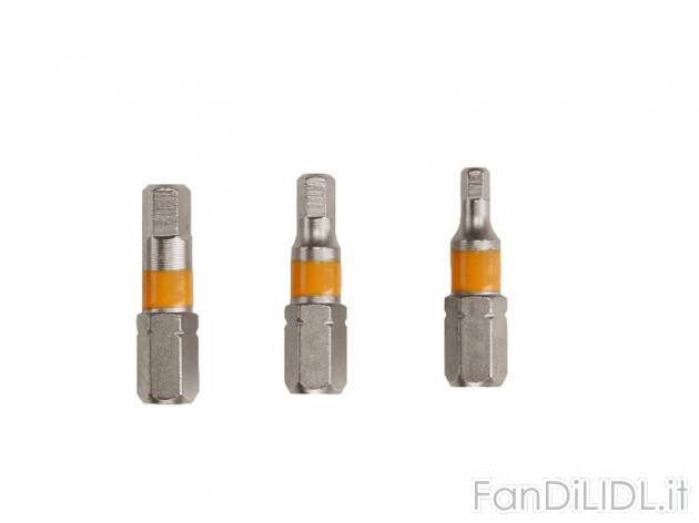Set Bit Parkside, prezzo 0,99 &#8364; per Al set 
- In acciaio di alta qualit&agrave; ...