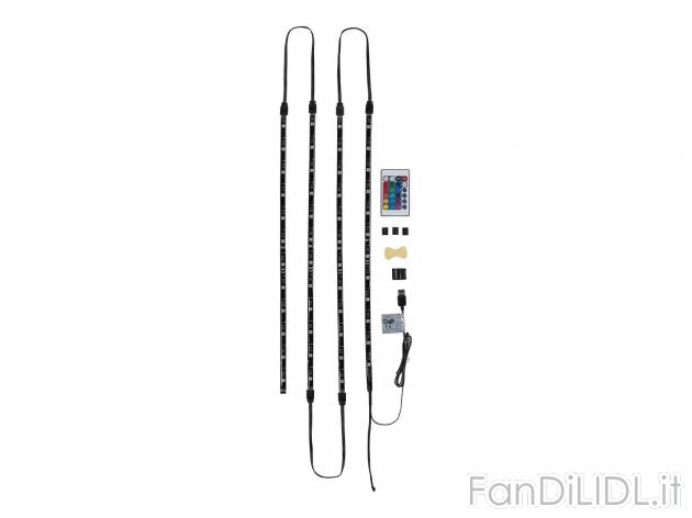 Striscie LED per retroilluminazione TV 4x50 cm , prezzo 8.99 &#8364; 
- 4 nastri ...