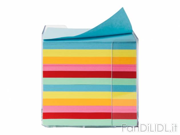 Cubo portafoglietti, 800 fogli , prezzo 1.99 &#8364;