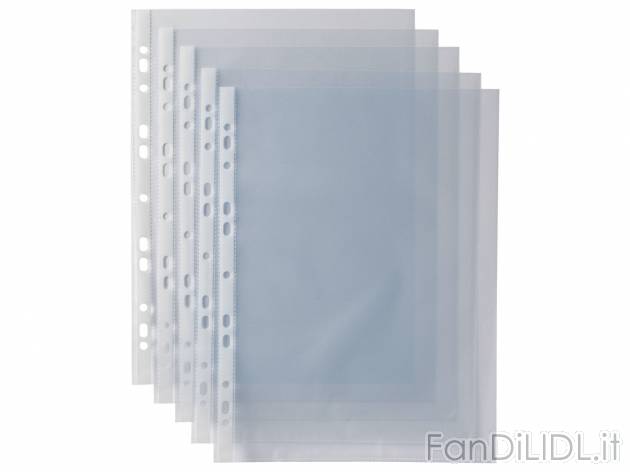 Buste trasparenti A4, 100 pezzi , prezzo 2.99 &#8364;