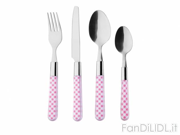 Servizio di posate , prezzo 9.99 &#8364; per Alla confezione 
- In acciaio ...