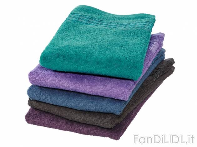 Asciugamano 30x50 cm Miomare, prezzo 3,99 &#8364; per Alla confezione 
- Semplice ...