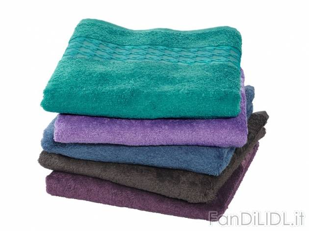 Asciugamano 50x100 cm Miomare, prezzo 3,99 &#8364; per Alla confezione 
- Semplice ...