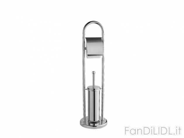 Colonnina portarotolo e scopino Miomare, prezzo 15,99 &#8364; per Alla confezione ...