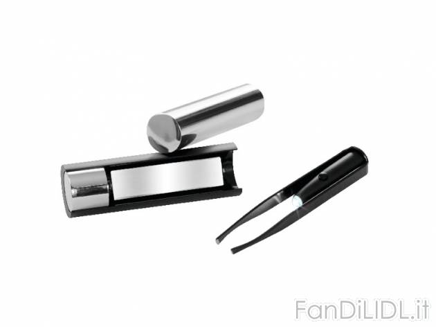 Pinzetta per sopracciglia con LED Miomare, prezzo 7,99 &#8364; per Alla confezione ...