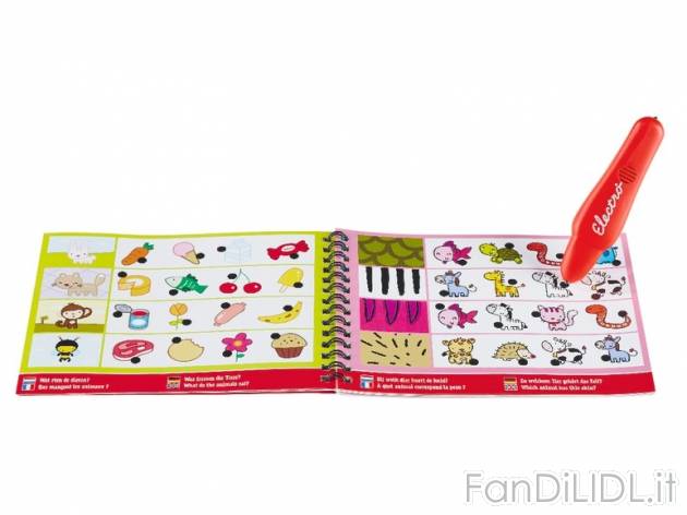 Libro quiz elettronico , prezzo 3,99 &#8364; per Alla confezione 
- A scelta ...