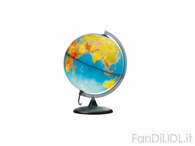 Mappamondo luminoso Ø 30 cm Melinera, prezzo 15,99 &#8364; per Alla confezione ...