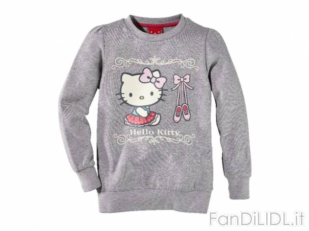 Felpa da bambina &#039;&#039;Hello Kitty&#039;&#039; , prezzo 9,99 ...