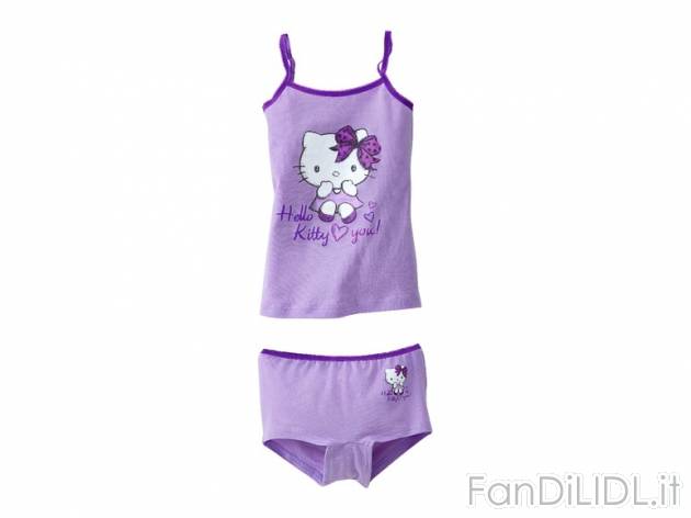 Coordinato intimo da bambina &#039;&#039;Hello Kitty&#039;&#039; ...