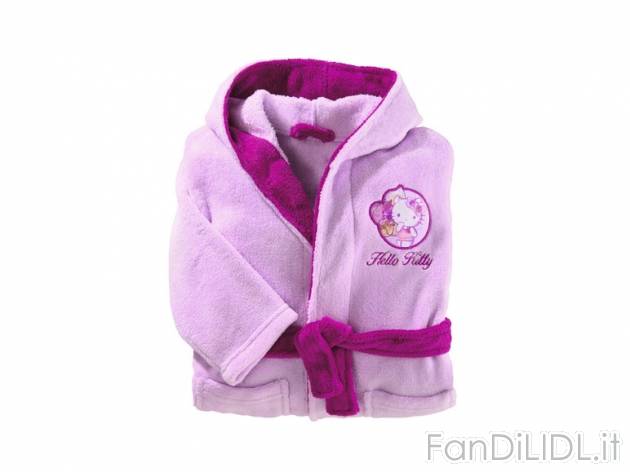 Accappatoio da bambina &#039;&#039;Hello Kitty, My Little Pony&#039;&#039; ...