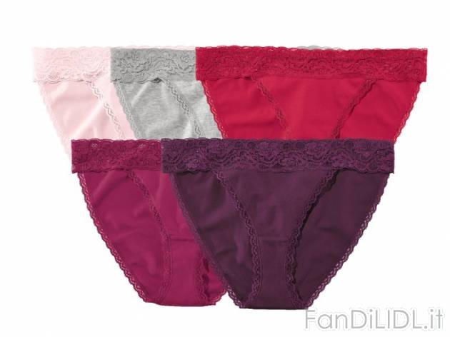 Slip da donna Jolinesse, prezzo 6,99 &#8364; per Alla confezione 
- A scelta ...