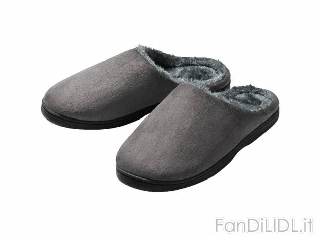 Pantofole da uomo Esmara, prezzo 4,99 &#8364; per Al paio 
- Morbide, calde ...