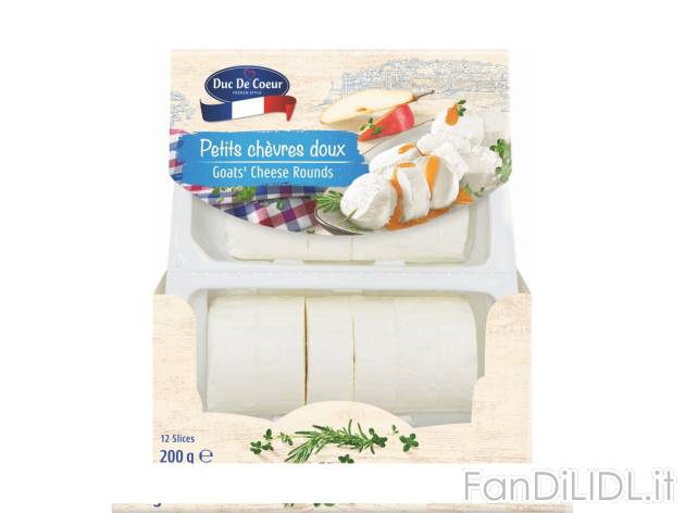 Formaggio fresco di latte caprino pastorizzato , prezzo 2.79 EUR