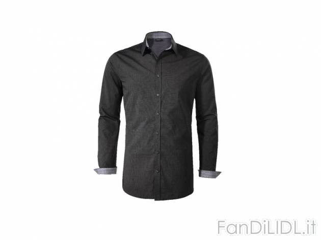 Camicia da uomo Livergy, prezzo 9,99 &#8364; per Alla confezione 
- Rinforzi ...