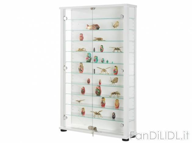 Bacheca per collezionismo 68x110 cm, colore faggio o bianco , prezzo 69,99 &#8364; ...