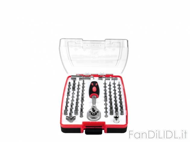 Set cacciavite portainserti a cricco, 81 o 101 pezzi Powerfix, prezzo 9,99 &#8364; ...