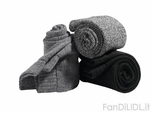 Calze da lavoro per uomo Livergy, prezzo 2,99 &#8364; per Alla confezione 
- ...