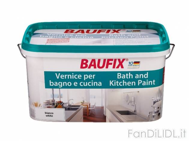 Vernice per bagno e cucina 5 l , prezzo 13,99 &#8364; per Alla confezione 
- ...