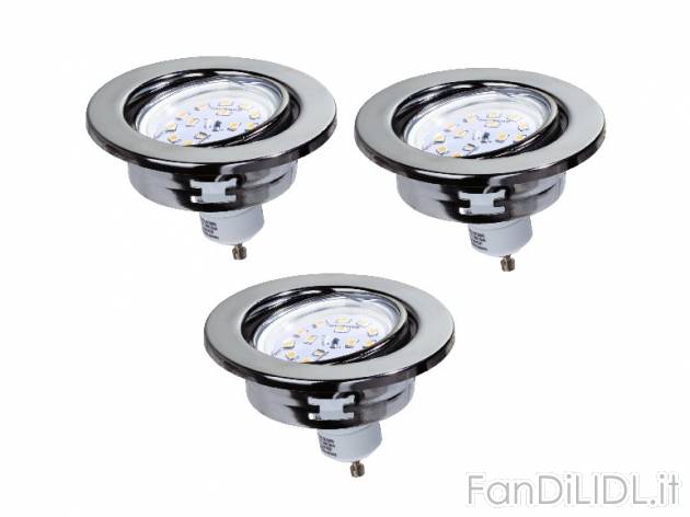 Set faretti da incasso LED , prezzo 14,99 &#8364; per Alla confezione 
- Faretti ...