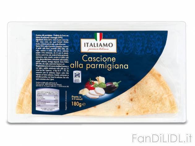 Cascione alla parmigiana Italiamo, prezzo 1,79 &#8364; per 180 g, € 9,94/kg ...