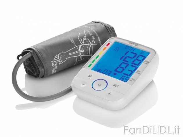 Misuratore di pressione da braccio Sanitas, prezzo 24,99 &#8364; per Alla confezione ...