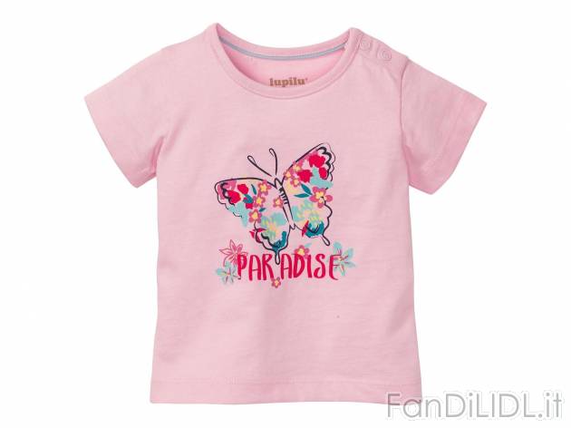 T-shirt da neonata Lupilu, prezzo 2.99 &#8364;  
-  In puro cotone