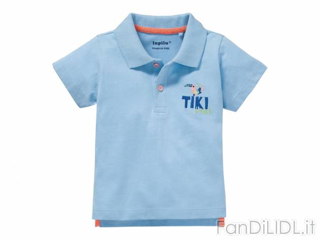 Polo da neonato Lupilu, prezzo 3.99 &#8364;  
-  In puro cotone