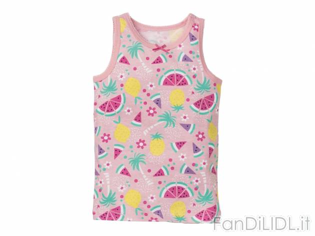 Canotta da bambini, 3 pezzi Lupilu, prezzo 4.99 &#8364;  
Misure: 1-6 anni