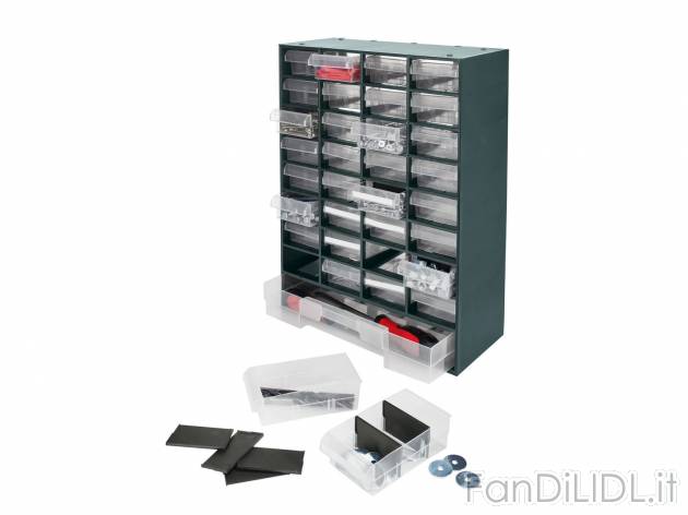 Cassettiera portaminuteria , prezzo 8.99 &#8364; per Alla confezione 
- Incl. ...