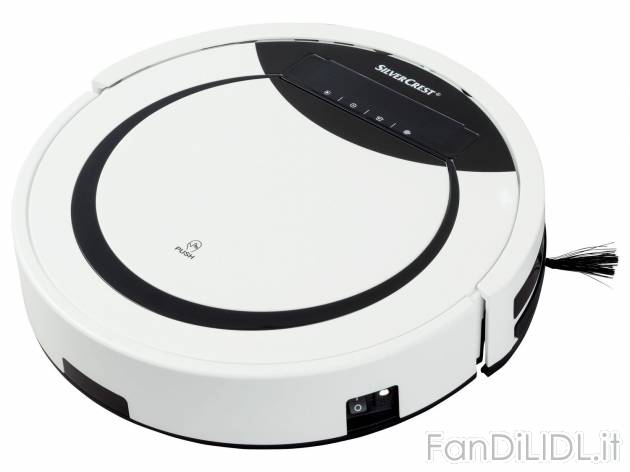 Robot aspirapolvere Silvercrest, prezzo 129.00 &#8364; 
- 4 modalit&agrave; ...