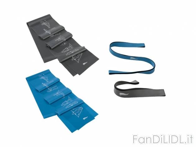 Set fasce elastiche , prezzo 5,99 &#8364; per Alla confezione 
- Allenamento ...