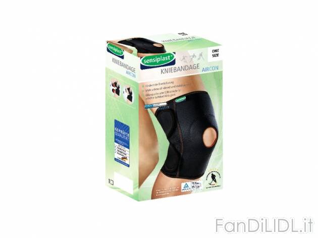 Ginocchiera elastica Sensiplast, prezzo 4,99 &#8364; per Alla confezione 
- ...
