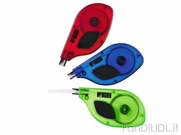 Correttore roller United Office, prezzo 1,99 &#8364; per Alla confezione 
- ...