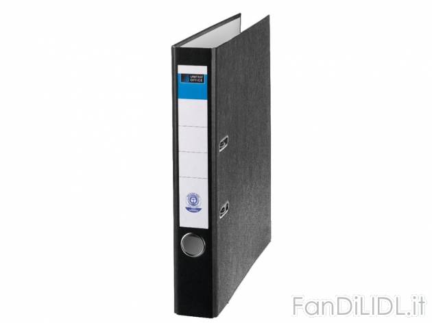 Raccoglitore A4 stretto o largo United Office, prezzo 1,49 &#8364; per Alla ...