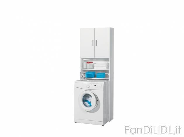 Mobile per lavatrice, bianco , prezzo 39,99 &#8364; per Alla confezione 
- ...
