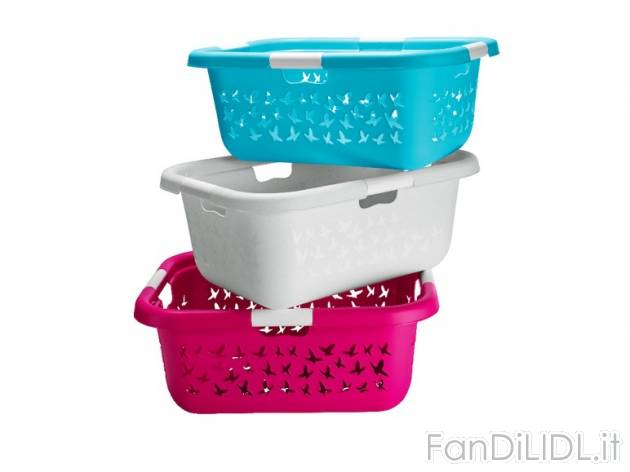 Cesto portabiancheria o bacinella AquaPur, prezzo 5,99 &#8364; per Alla confezione ...