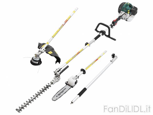 Multiattrezzo 4 in 1 a motore Parkside, prezzo 149.00 &#8364; 
- Flessibile ...
