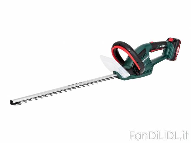 Tagliasiepi ricaricabile Parkside, prezzo 49.00 € 
- Lame Lasercut con guida ...