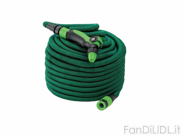 Tubo estensibile da giardino Florabest, prezzo 17.99 &#8364; 
- Si dilata con ...
