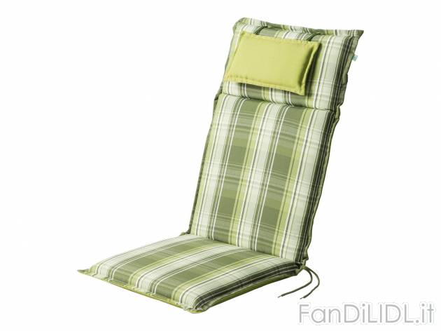 Cuscino per sedia sdraio, 50x120 cm Florabest, prezzo 19.99 &#8364; 
- Imbottitura ...