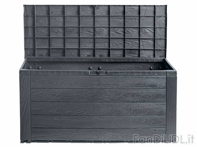 Box universale da giardino Florabest, prezzo 29.99 &#8364; 
- Con maniglie laterali
- ...