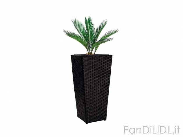 Vaso decorativo per piante, rettangolare o conico Florabest, prezzo 19.99 &#8364; ...