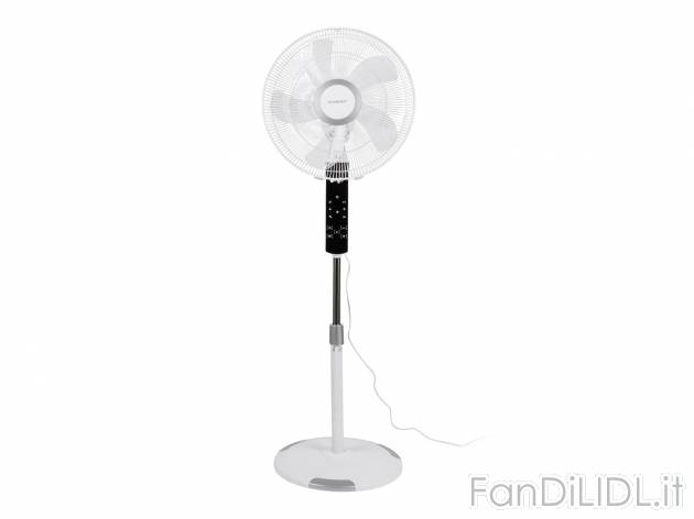 Ventilatore a piantana Silvercrest, prezzo 49.00 &#8364; 
- Con schermo LED ...
