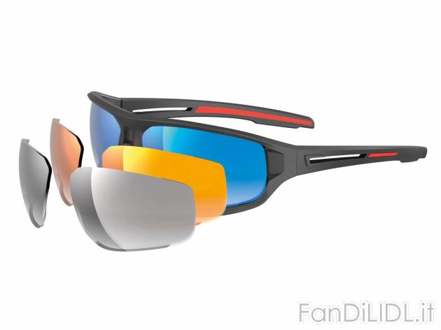 Occhiali sportivi Crivit, prezzo 8.99 &#8364; 
- Con protezione UV 100%
- ...