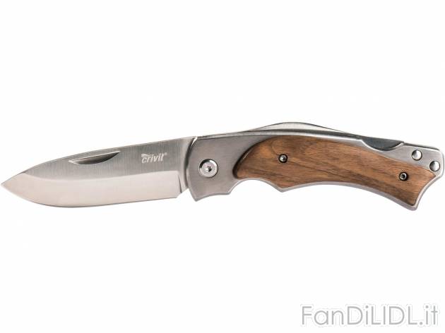 Coltellino tascabile Crivit, prezzo 4.99 &#8364; 
- Con dispositivo di arresto ...