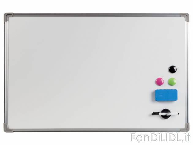 Lavagna magnetica , prezzo 17.99 &#8364; 
- 3 magneti colorati, 1 spugnetta, ...